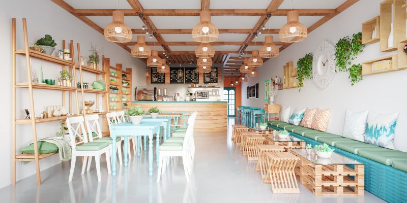 Modern Cafe Interior